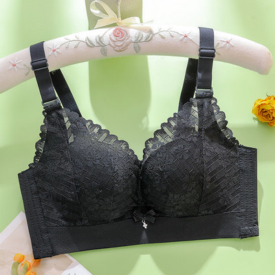 Légáteresztő cső felső felni nélkül összegyűjti megereszkedett melltartó puha, kényelmes vékony fehérnemű Szexi csipke a mellkas köré tekerve