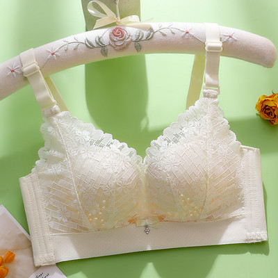 Légáteresztő cső felső felni nélkül összegyűjti megereszkedett melltartó puha, kényelmes vékony fehérnemű Szexi csipke a mellkas köré tekerve