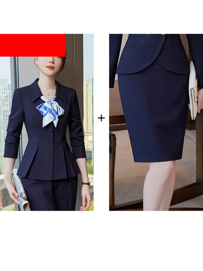 Yitimuceng Silm naiste ülikonnad, kontorikomplektid 2023, uued vintage pikkade varrukatega üherealised bleiserid šikk kõrge vöökohaga vabaaja pükskostüümid