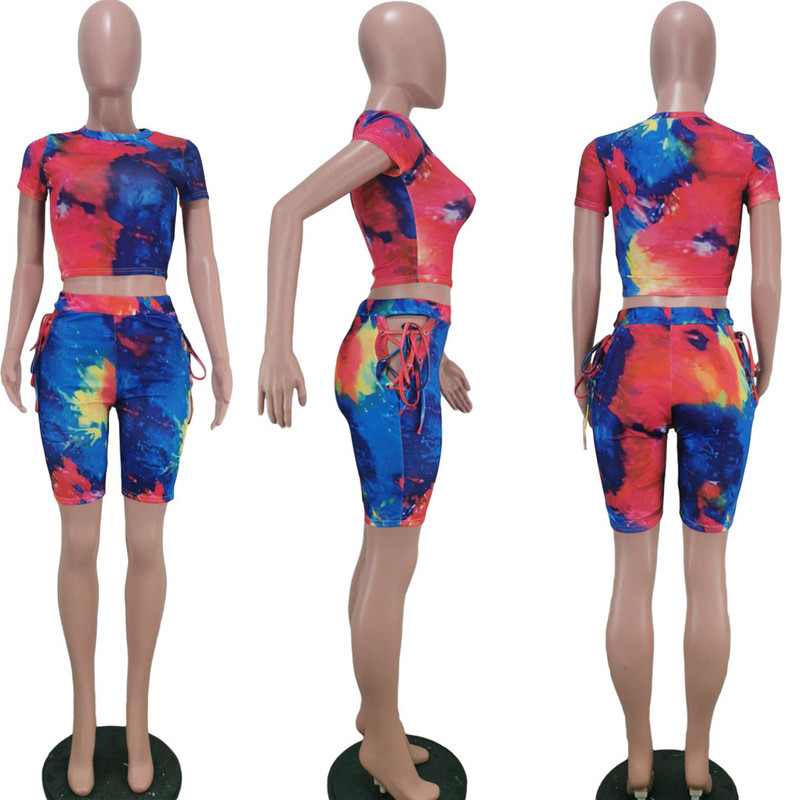 Hollow Out Pit Strip Leisure 2-osaline komplekt naistele, Euroopa ja Ameerika mood