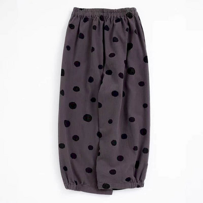 Puuvillased Linased püksid Haaremipüksid Naiste Vintage Harajuku Korea Mood Elastsed vööpüksid Naiste riided Lahtised vabaaja püksid