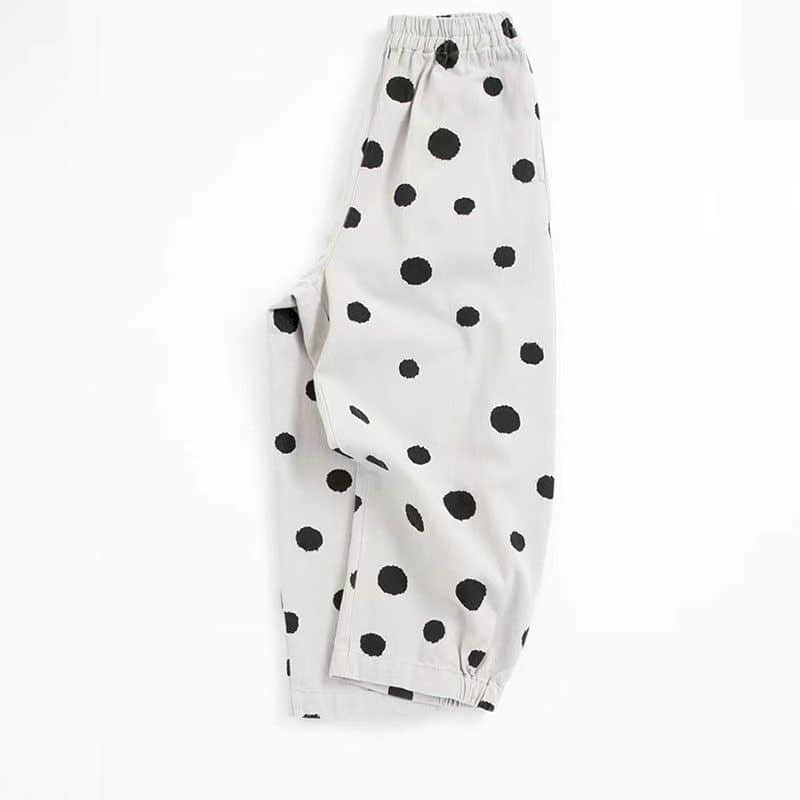 Puuvillased Linased püksid Haaremipüksid Naiste Vintage Harajuku Korea Mood Elastsed vööpüksid Naiste riided Lahtised vabaaja püksid