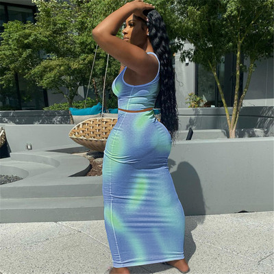 divu gabalu komplekts sieviešu tērpu komplekti svārku komplekti 2 gabalu komplekti sieviešu tērpi pludmales tērpi sievietēm gari svārki apģērbu vairumtirdzniecība 2022