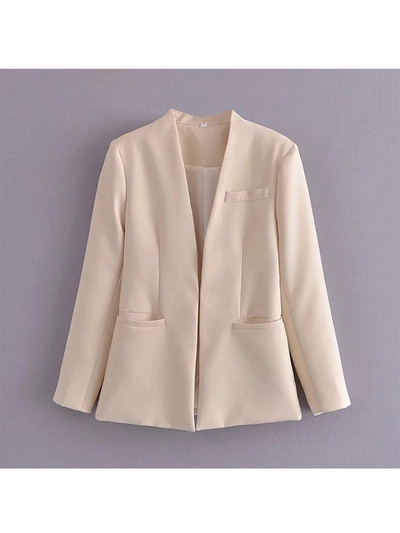 Traf naiste bleiserikostüümid Elegantne naiste pükskostüümi komplekt kõrge vöökohaga püksid vööga Naiste bleiserikomplekt OL Fromal ülikonnapüksid tööriided