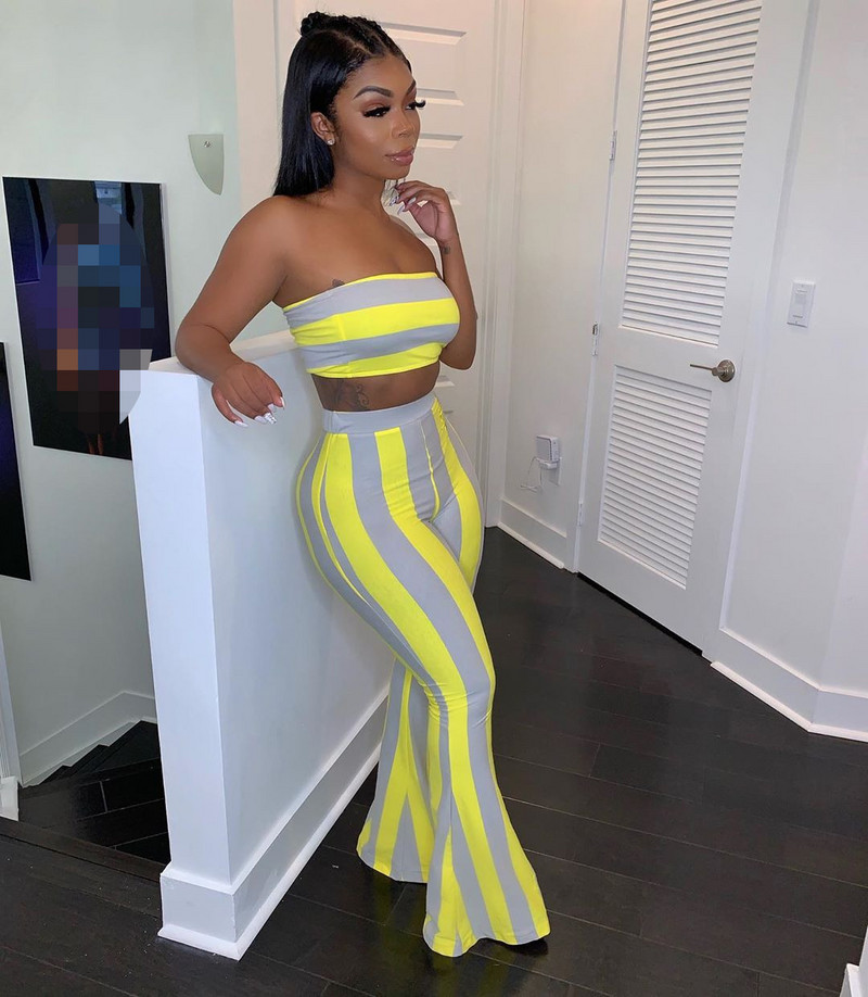 dvodijelni set ženski prugasti dvodijelni set ženska odjeća kratki top hlače dvodijelni setovi ljetne odjeće za žene seksi žensko odijelo