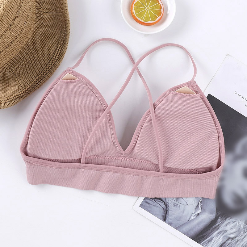 Õmblusteta õõnsad pehmed rinnahoidjad Naiste juhtmevabad Push Up rinnahoidjad Seksikas pesu Kaunitar seljarihm Spordirinnahoidja