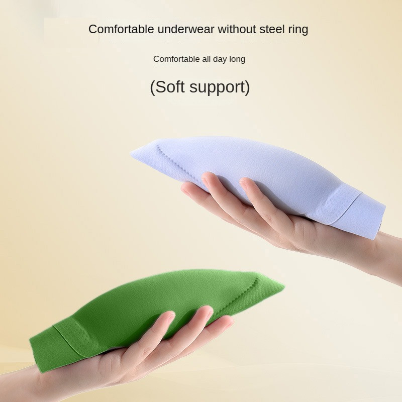 Suvine üliõhuke jääsiidist õmblusteta rinnahoidja, ilma terasrõngata, lõtvumisvastane, suur ilus seljaosa hingav, magav spordirinnahoidja