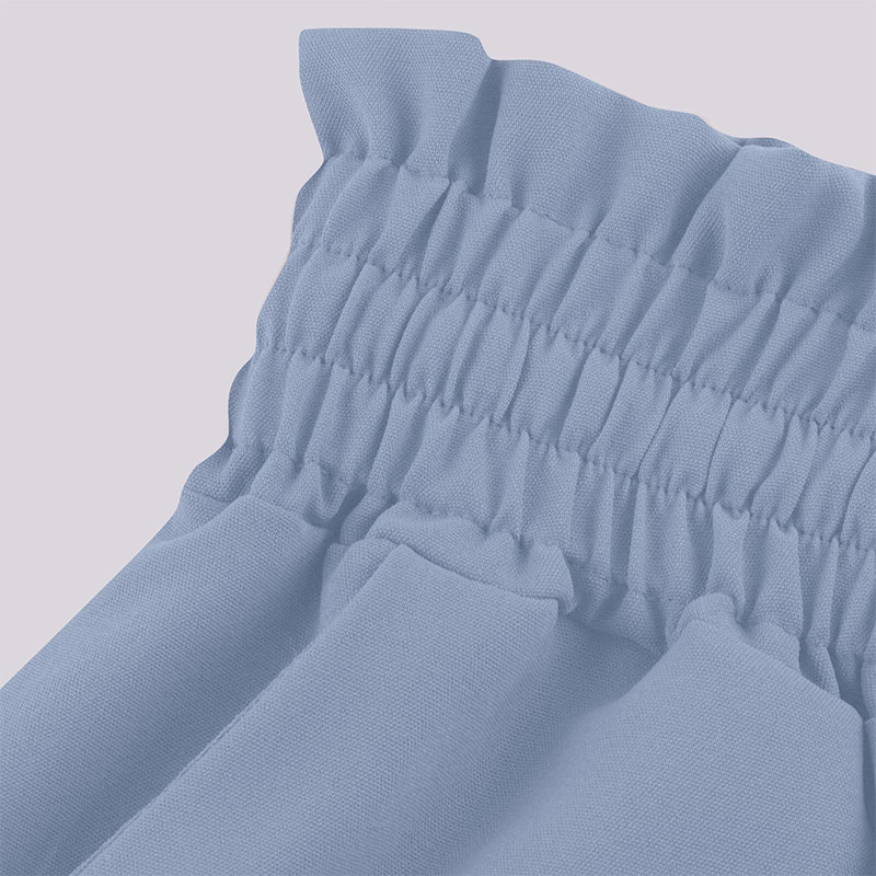 Proljeće Jesen Labava ležerna suknja širokih nogavica s bandažom Ženske hlače s elastičnim strukom Univerzalne jednobojne hlače s džepovima Ženska odjeća