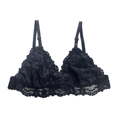 Lovely Girls Fashion Lace Bra Γυναικεία δαντέλα Πριγκίπισσα Rimless Το σχήμα του σουτιέν είναι λεπτό δαντέλα σουτιέν Εσώρουχα Ultrathin Bralette