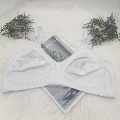 Ženski grudnjak Bešavno donje rublje Pamučni grudnjaci za žene Push Up, udobni, seksi čipkasti, pune košarice CDEF Gornji dio donjeg rublja, velika veličina 38-50 BH C03