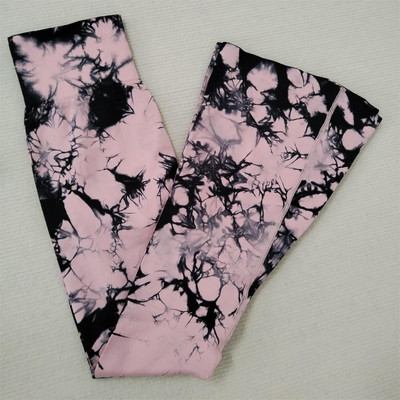 Naiste lips, värv, laienevad püksid, koo õmblusteta säärised kõrge vöökohaga tagumik, kergitavad spordipüksid jõusaali jooga rattasõit õhukesed mood laienevad püksid