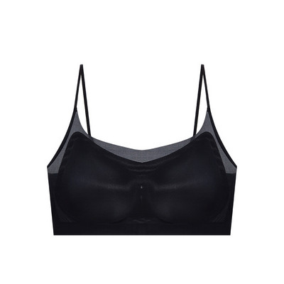 Ljeto 2024. Ultratanki grudnjak Ice Silk Bešavno bežično donje rublje Žensko veće veličine Crop Top Mekani prozračni grudnjak Seksi donje rublje