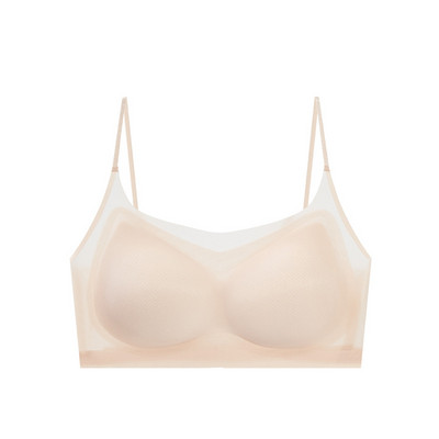 Ljeto 2024. Ultratanki grudnjak Ice Silk Bešavno bežično donje rublje Žensko veće veličine Crop Top Mekani prozračni grudnjak Seksi donje rublje