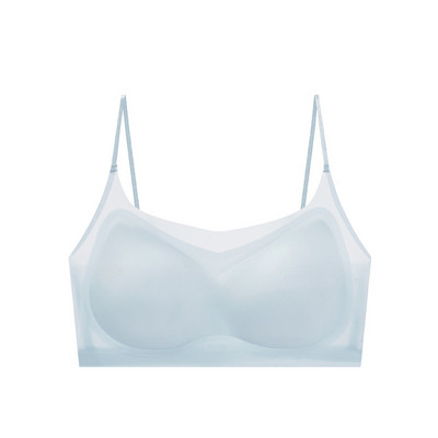 Ljeto 2024. Ultratanki grudnjak Ice Silk Bešavno bežično donje rublje Žensko veće veličine Crop Top Mekani prozračni grudnjak Seksi donje rublje