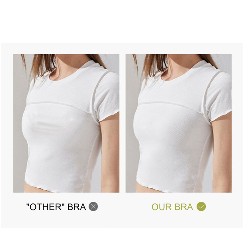 Ljeto 2024. Ultratanki grudnjak Ice Silk Bešavno bežično donje rublje Žensko veće veličine Crop Top Mekani prozračni grudnjak Seksi donje rublje