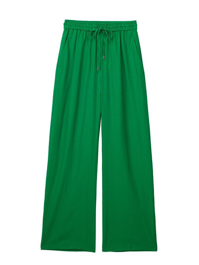 Willshela naiste mood, soliidsed pitsilised plisseeritud laiad säärepüksid vintage kõrge elastse vöökohaga naiste stiilsed naiste püksid