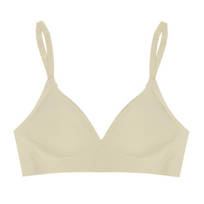 BANNIROU 1 tk õmblusteta õhukesed rinnahoidjad, juhtmevabad pehmed, õhukesed naistepesu, igapäevane soliidne naiste aluspesu
