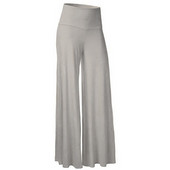 Naiste laia kõrge vöökohaga laia säärega pikad püksid säärepüksid, 2024. aasta moodne lahtine veniv Palazzo šifoon ühevärvilised kuumad püksid