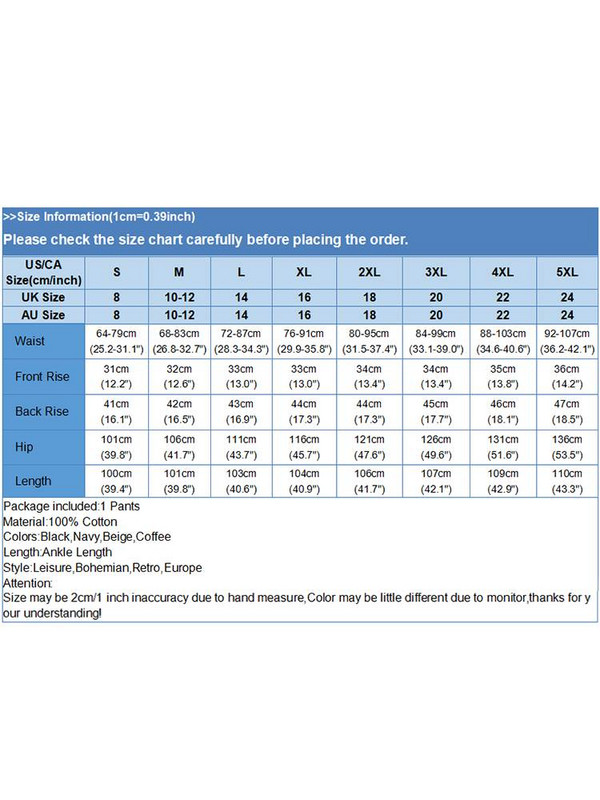 2024 ZANZEA Pantaloni casual din bumbac pentru femei, pantaloni largi, cu talie elastică, Palazzo primăvară, vintage, uni, pantaloni lungi la modă