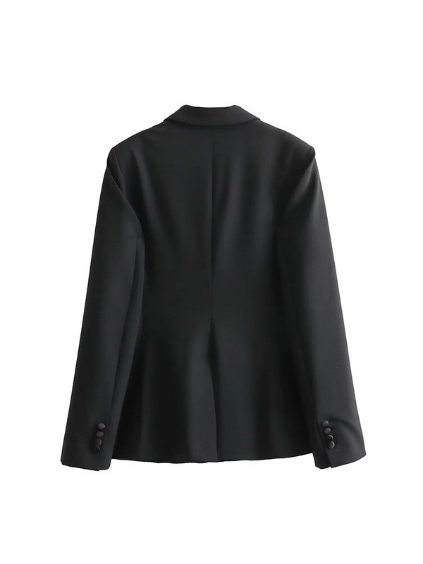 Nlzgmsj TRAF 2024 naiste 2-osalised komplektid bleiseri jope mantlid + segatud pandlaga pikad püksid kevad-sügis põhjuslikud õhukesed komplektid