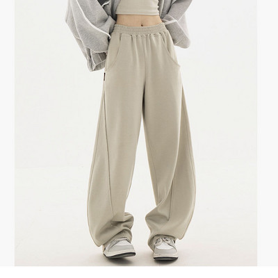 Ielu apģērbi Mode Sievietēm Masīvas sporta bikses Pavasaris Rudens Street Dance Jazz Brīvs elastīgs viduklis Ikdienas sporta bikses ar platām kājām