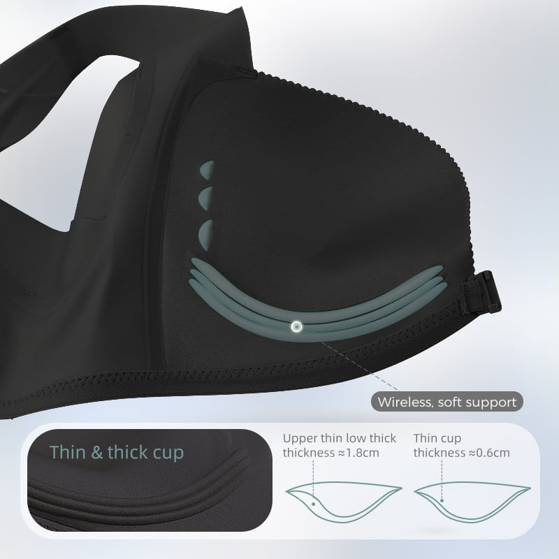 PAERLAN elülső csatos, drótozatlan push-up alsónemű, állítható női melltartó, megereszkedett melltartó