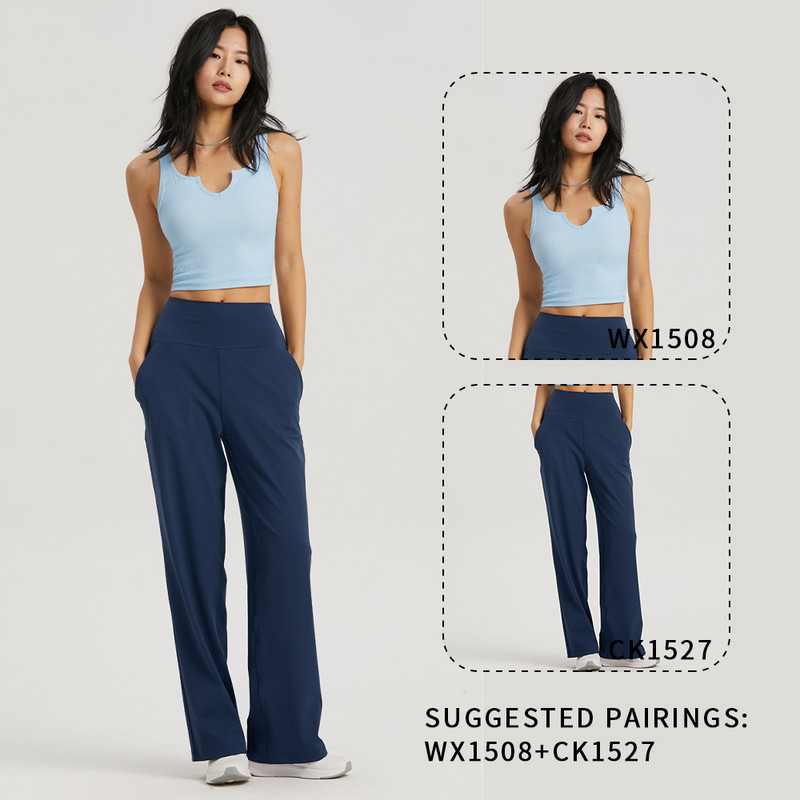 Vnazvnasi populārs stils sieviešu jogas brīvas bikses, ļoti elastīgs pilna garuma sporta apģērbs ikdienas lietošanai modes stilīgs apģērbs meitenēm