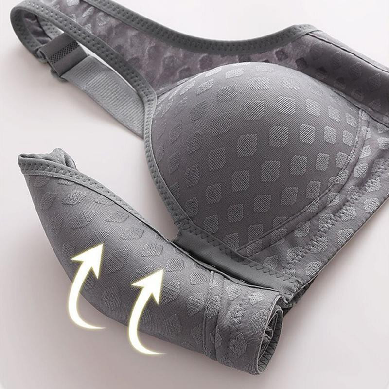 Naiste suures suuruses õmblusteta rinnahoidja eesnupp seksikas ilus seljaosa Mitteterasest rõngaspesu Tugev hingav juhtmevaba Push Up rinnahoidja