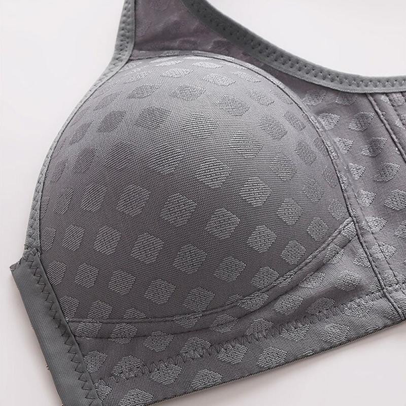 Naiste suures suuruses õmblusteta rinnahoidja eesnupp seksikas ilus seljaosa Mitteterasest rõngaspesu Tugev hingav juhtmevaba Push Up rinnahoidja