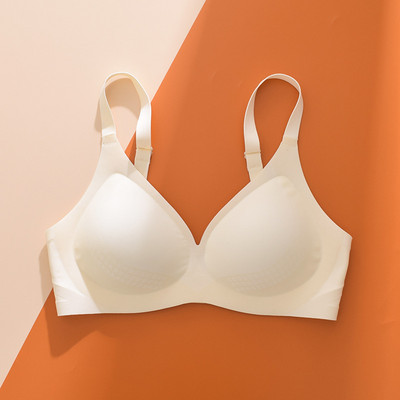 Jauna viengabala bezšuvju apakšveļa sieviešu apakšveļa Fiksēta kausa integrēta savākšana mīksts atbalsts Bez tērauda gredzena sieviešu krūšturis