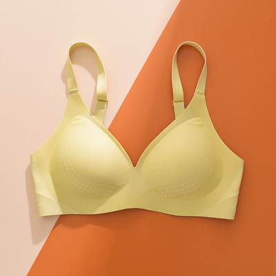 Jauna viengabala bezšuvju apakšveļa sieviešu apakšveļa Fiksēta kausa integrēta savākšana mīksts atbalsts Bez tērauda gredzena sieviešu krūšturis