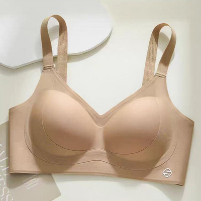 Jälgimata naiste pesu, kogutud rinnahoidja kogumine, et vältida lõtvumist ilma terasest rõngasteta ühevärvilised fikseeritud rinnahoidja