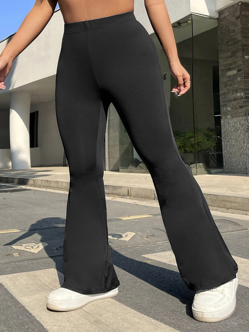 2024. aasta suve uued naiste pluss-suuruses Briti tänavastiilis moe stiilis plisseeritud disainiga laienevad püksid