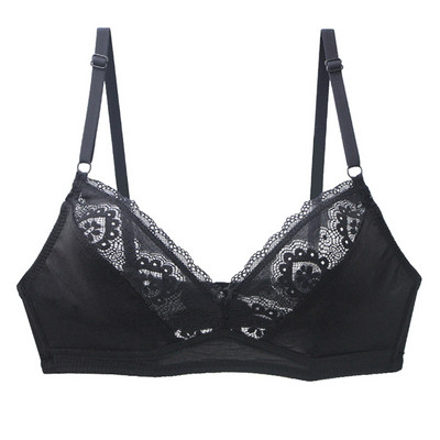 BCHRAYIUP női csipke, nem vezetékes, nem párnázott merülő, szexi melltartó, vezeték nélküli, béleletlen puha kupa melltartó 32 34 36 38 40 42 44 46 AA BCD DD E