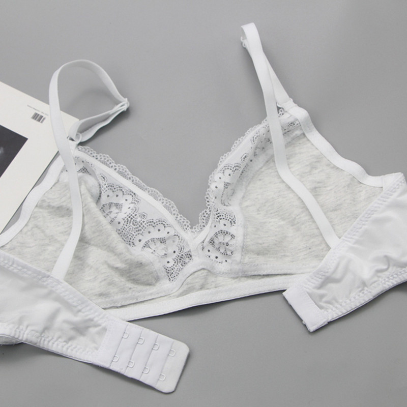 BCHRAYIUP női csipke, nem vezetékes, nem párnázott merülő, szexi melltartó, vezeték nélküli, béleletlen puha kupa melltartó 32 34 36 38 40 42 44 46 AA BCD DD E