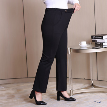 Pantalones Ψηλόμεσο Παντελόνι Plus Size Γυναικεία Ρούχα Υπερμεγέθη Παντελόνι Φαρδύ Μαύρο 5XL 7XL Casual Fashion Νέα Δωρεάν αποστολή