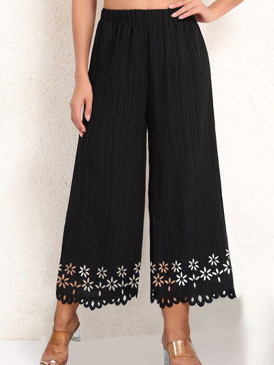 Plus Size Μεγάλο μέγεθος γυναικεία ρούχα, καλοκαιρινό λεπτό στυλ, 9/4 χαλαρό ίσιο πόδι, παντελόνι μεγάλου μεγέθους, γυναικείο παντελόνι, καλοκαίρι