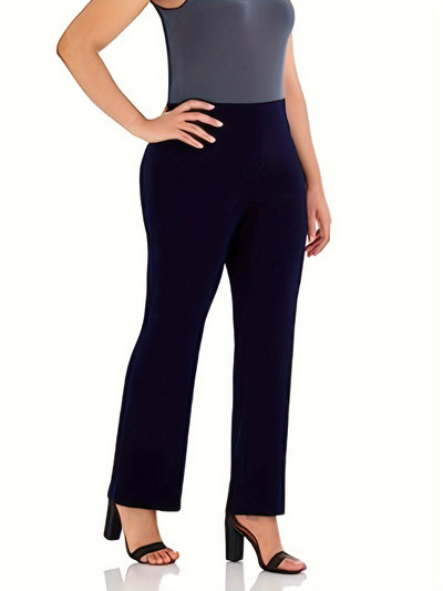 2024 tavaszi-nyári új női viselet nagyméretű kötött anyagból elegáns széles szárú kilenccentes nadrág