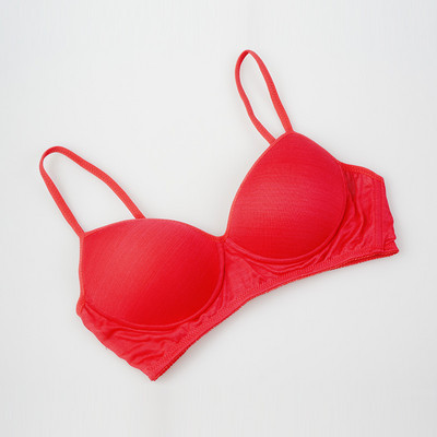 Női selyemmelltartó, drótmentes, természetes selyem 3/4 csésze mindennapi viselet melltartó 2023, egyszínű vékony, kényelmes, igazított pántos melltartó