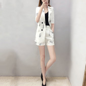 Munkanadrág öltöny 2 részes női szett Üzleti interjú öltöny szett egységes smil Blézer és ceruza nadrág irodai női öltöny