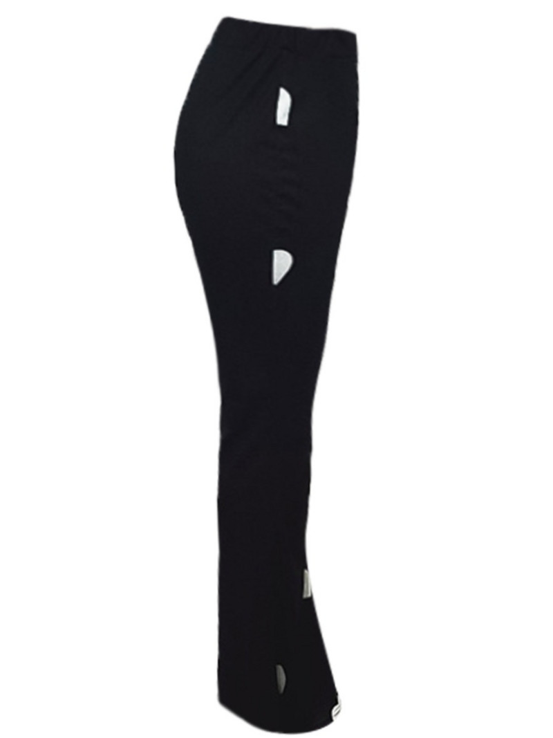 LW plusz méretű nadrág magasan rugalmas mintás nadrágok női alkalmi melegítőnadrágok nyári őszi hip-hop magas derekú Hallen nadrág nadrágok