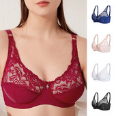 Sieviešu modes tīras krāsas mežģīņu raibs seksīgs krūšturis ar tērauda gredzenu, plāna apakšveļa Jauni seksīgi bezvadu bezšuvju krūšturi