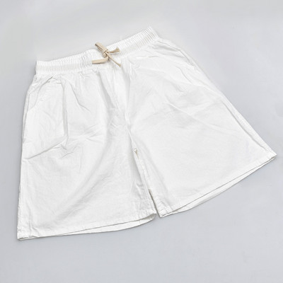 Suures suuruses puuvillased linased püksid naiste kevadised kõrge vöökohaga säärepikkused laiad püksid vabaaja suvepüksid naiste püksid tänavarõivad