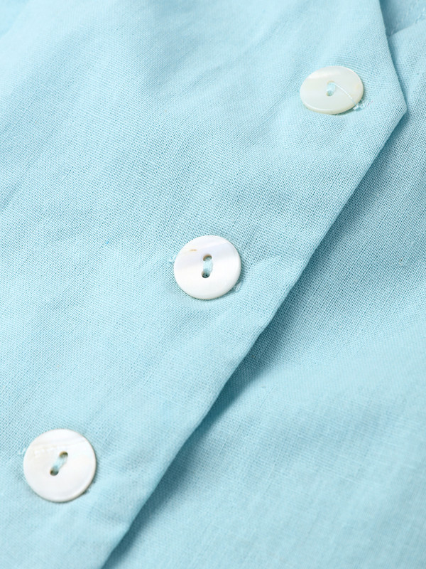 2024. aasta suve puuvillased linased lühikesed püksid, naiste vintage varrukateta vest, hingav lühike püks, kaheosaline komplekt, šikk naiste komplekt