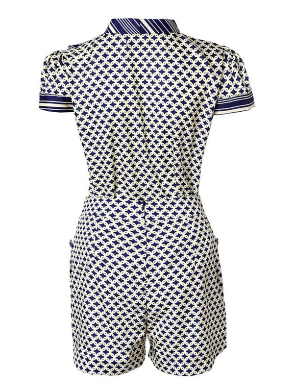 Komplekti Tērpu komplekti 2023. gads. Jauna cilšu apdruka kaklasaites kaklasaites augšdaļa un kabatas dizaina šorti, kas sastāv no diviem moderniem ikdienas gabaliem sievietēm Eleganta sieviete