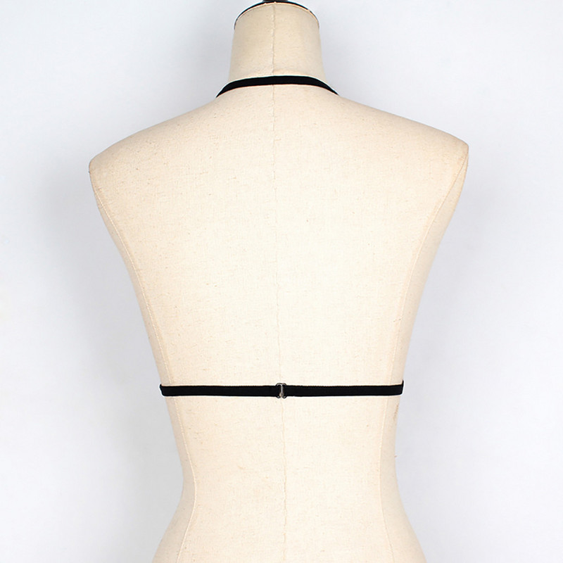 Sieviešu Sexy Hot Erotic Bralette Transprant Bandage Apakšveļa Korsete Push Up Apakšveļa Krūšturis Plānas kauss Mežģīnes Mīksti Apakšstiepļu krūšturi