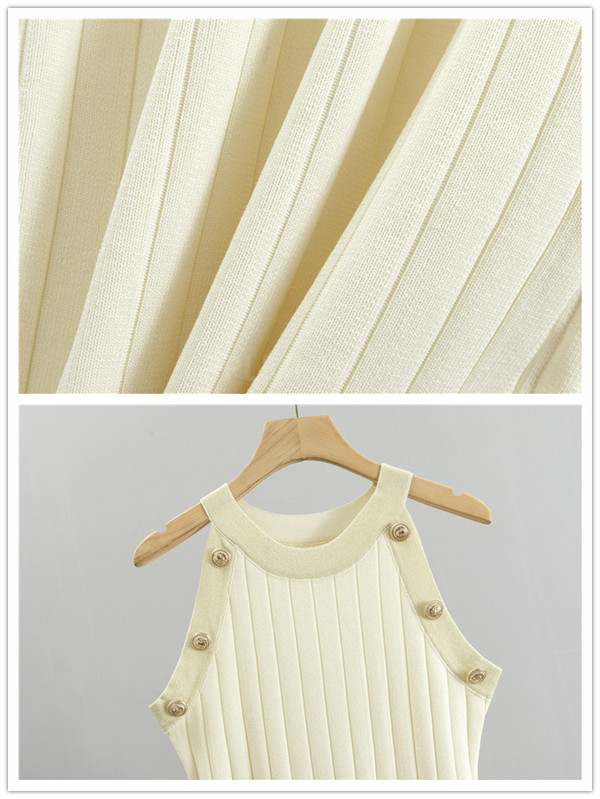 Trikotāžas Bodycon Kleitas Divdaļīgi Komplekti Sieviešu V veida kakla īss džemperis Jaciņa Conjunto Korejiešu šiks Sexy Slim Tank Maxi Vestidos tērpi