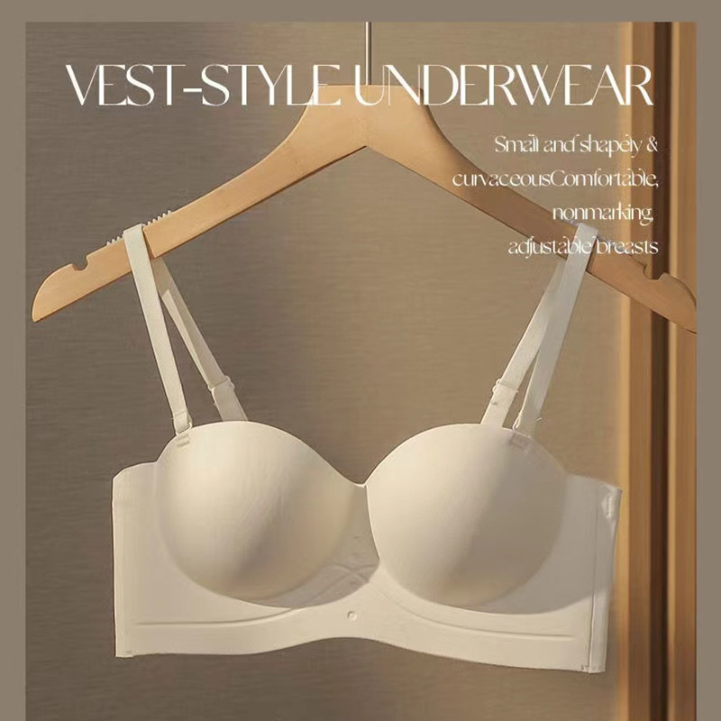 Női melltartó fél kupa, Push Up, kis mellek, nagyobb oldalmellek