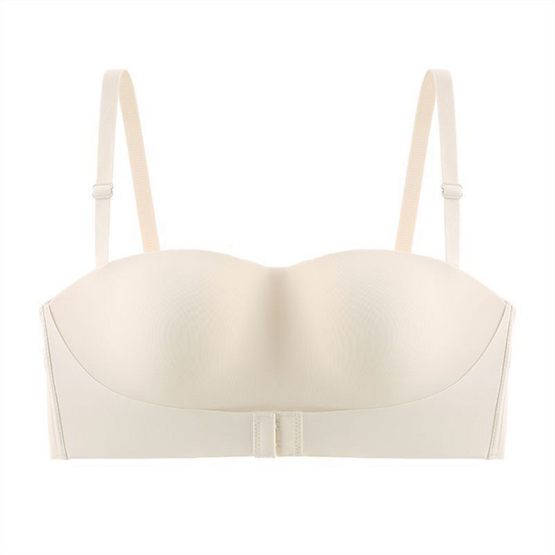 Naiste libisemiskindel, nähtamatu eksponeerimisvastane toru, esiosa nööbiga jälgedeta rinnahoidja tass ilma märkideta reguleeritav õlarihm naiste rinnahoidjad