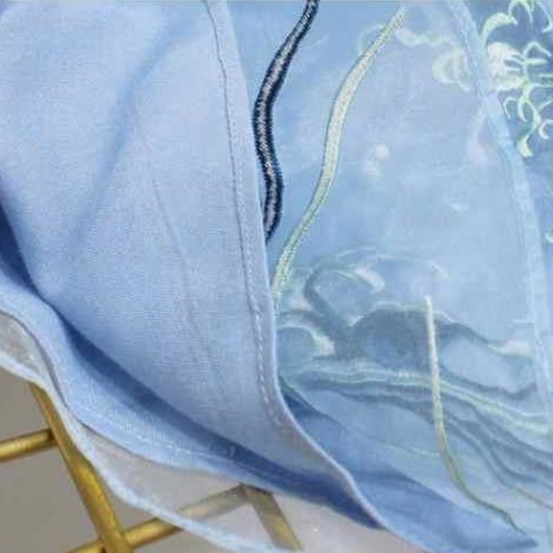 Vintage etnikai stílusú tang öltöny ing daru hímzés kínai harajuku felsők női 2022 elegáns laza fehér kék hanfu blúz